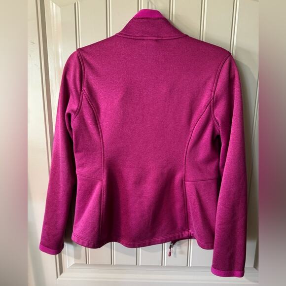 🌄NORTH FACE💗 Women’s Fuchsia Pink Agave Fleece Jacket 💝 (medium) - Picture 4 of 17